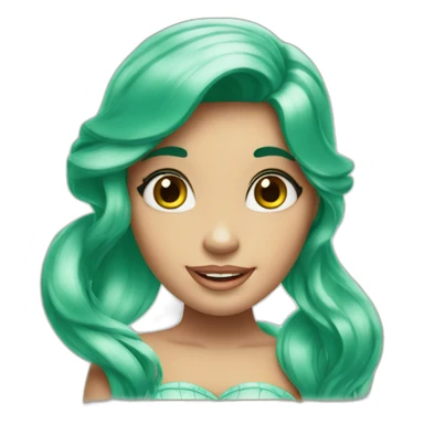 Ariel little mermaid sticker