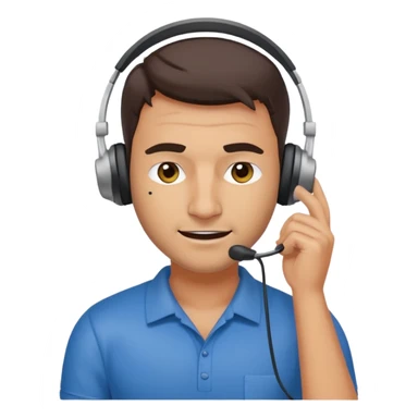 mean looking phone scammer in sketchy call center from pakistan working our of bedroom sticker