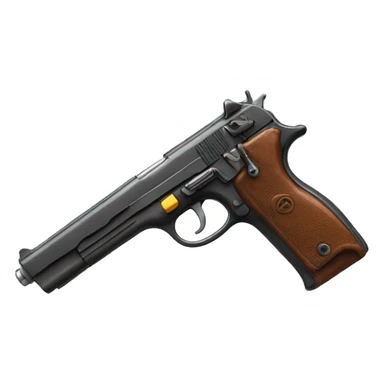  un pistolet sticker