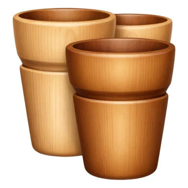 wooden kitchen cups sticker