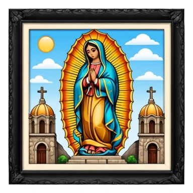Basilica de Guadalupe sticker