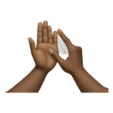 The creation of Adam (white hands) sticker