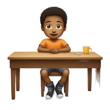 Kevin Culkin child sitting at the table sticker