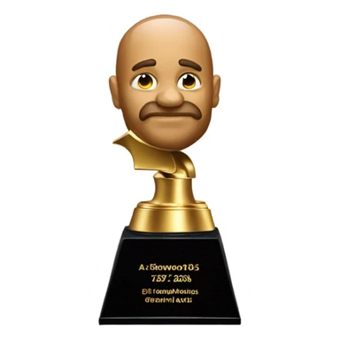 Fantasy football Grammy award  sticker