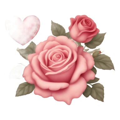 vintage valentine’s day card sticker