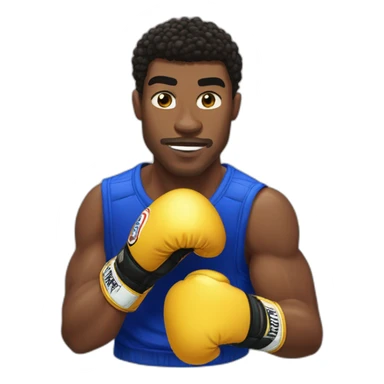 Cédric doumbe boxe sticker