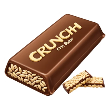 Nestle crunch bar emoji sticker