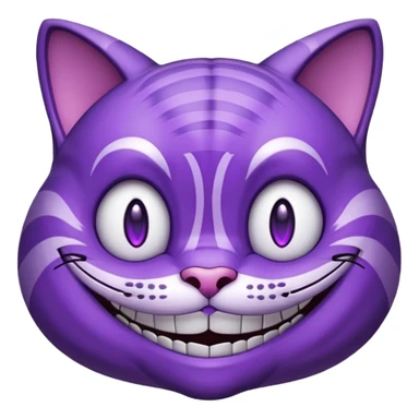 Cheshire Cat Emoji sticker