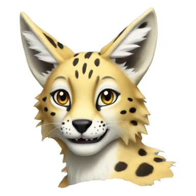 Sergal-Serval sticker