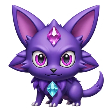Venonat-Espeon-Genesect-Sableye-Noibat-fusion sticker