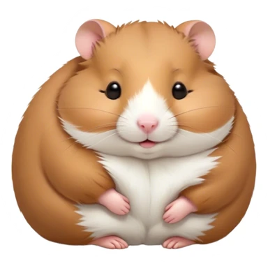 Meme-Worthy Cute Sleeping Brown Hamster Portrait Emoji, Head resting peacefully with a contented smile, showcasing a delightfully compact build and a luxuriously soft rich brown coat, eyes shut in a serene nap, Simplified yet hilariously adorable features, highly detailed, glowing with a soft, drowsy light, high shine, relaxed and utterly lovable, stylized with an air of playful laziness, bright and heartwarming, soft glowing outline, capturing the essence of a comically sleepy hamster, so meme-worthy it feels like it could instantly become the next viral sensation of adorable slumber! sticker