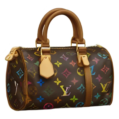Multicolor Louis Vuitton bag sticker