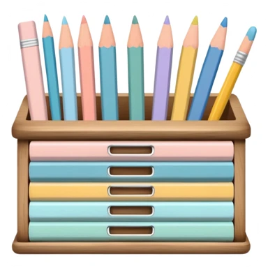 aesthetic school supplies cottage core sticker