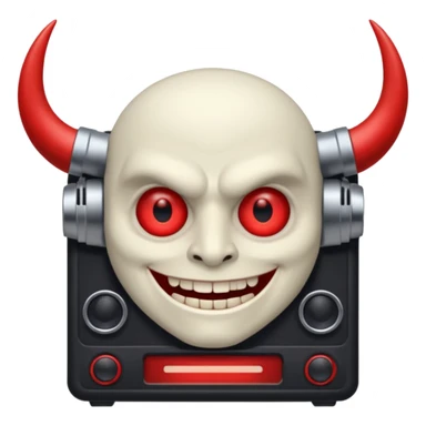 Alastor the radio demon he's a dear sticker