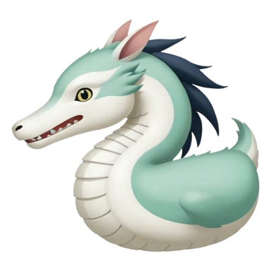 haku from spirited away sticker