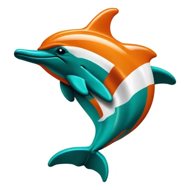 Miami dolphins sticker
