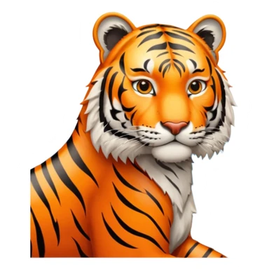 Tiger on a cruise sticker