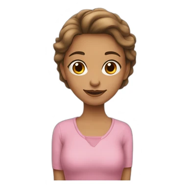 Une fille qui fait la vaiselle sticker