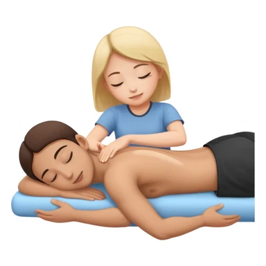 Back massage sticker