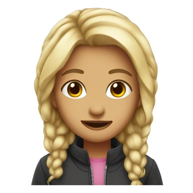 im just a girl sticker