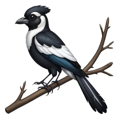 Magpie sticker