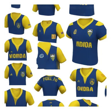 Indígena vestido de boca juniors sticker