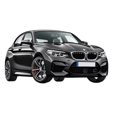 bmw m140i in black sticker