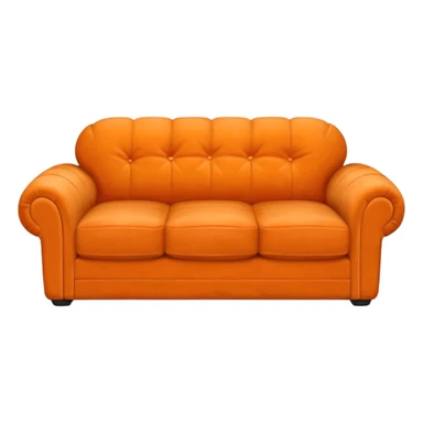 sofa from the TV series Friends sticker