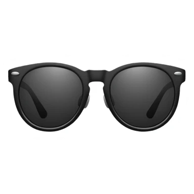 sunglasses with dark reflective lenses sticker