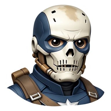 crossbones brock rumlow from captain america: civil war sticker