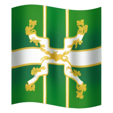Northern Irish flag sticker