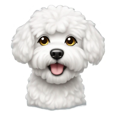 Bichon frisé emoji  sticker