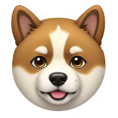 Akita inu pupie sticker