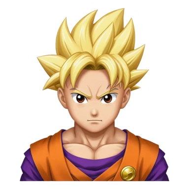 ultimate gohan and future gohan fusion sticker