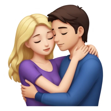 intimate moment between lovers sticker