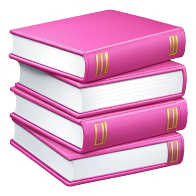 Libros rosas sticker