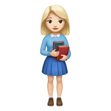 Jennie full body in skirt sticker