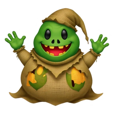 Oogie boogie sticker