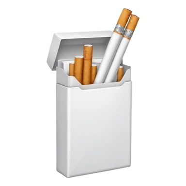 WITH A WHOLE PACK OF CIGARETTES
 sticker