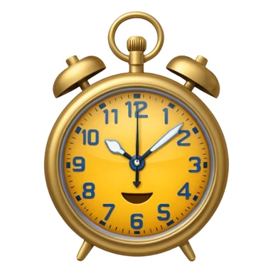 Un reloj sonando al estilo andrez garza sticker