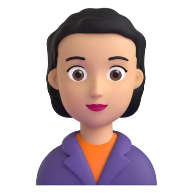 side eye baddie with confident smirk sticker