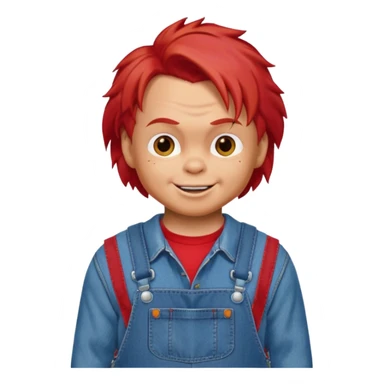 AnjaneyaUn emojin de chuky sticker