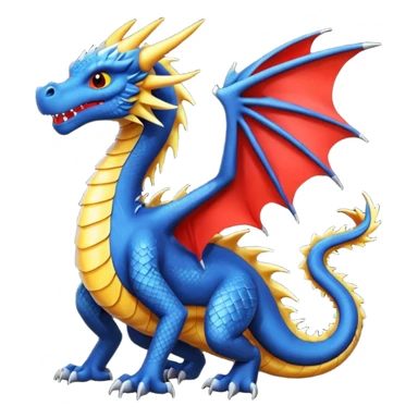 Fourth wing black morningstar dragon  sticker