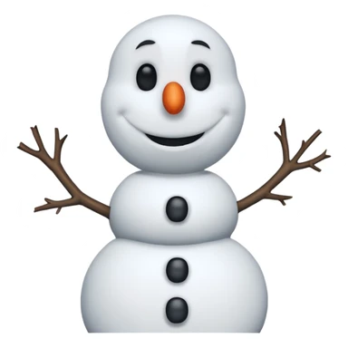 Olaf from the Frozen movie sticker