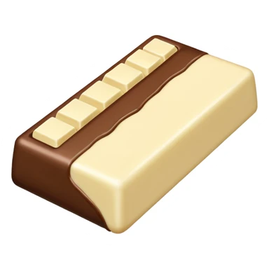 White chocolate sticker