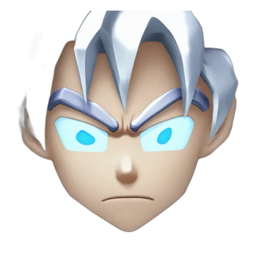 Goku ultra instinct sign sticker