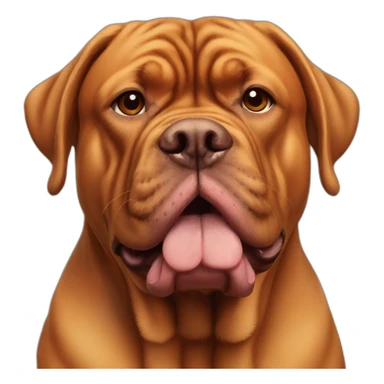 Dogue de Bordeaux sticker