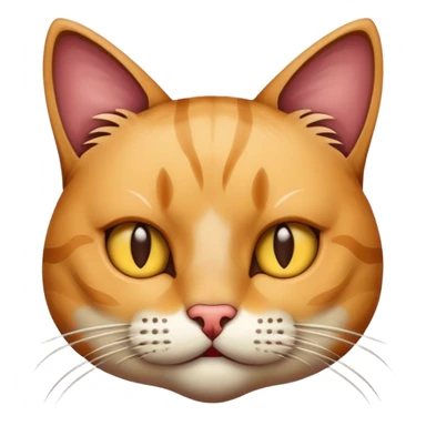 Cat getting beat up sticker