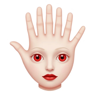 avek un enorme join a la main et des yeux rouge sticker