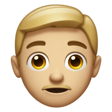 An emoji with squinted eyes, angled eyebrows, and a tight smirk, radiating quiet judgment and disapproval. sticker